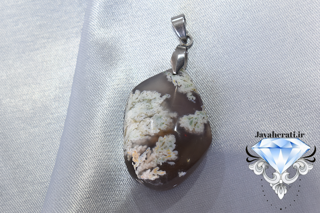 آویز عقیق شجر معدنی فردوس A23