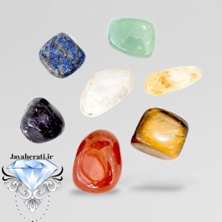 سنگ های طبیعی هفت چاکرا 71گرم